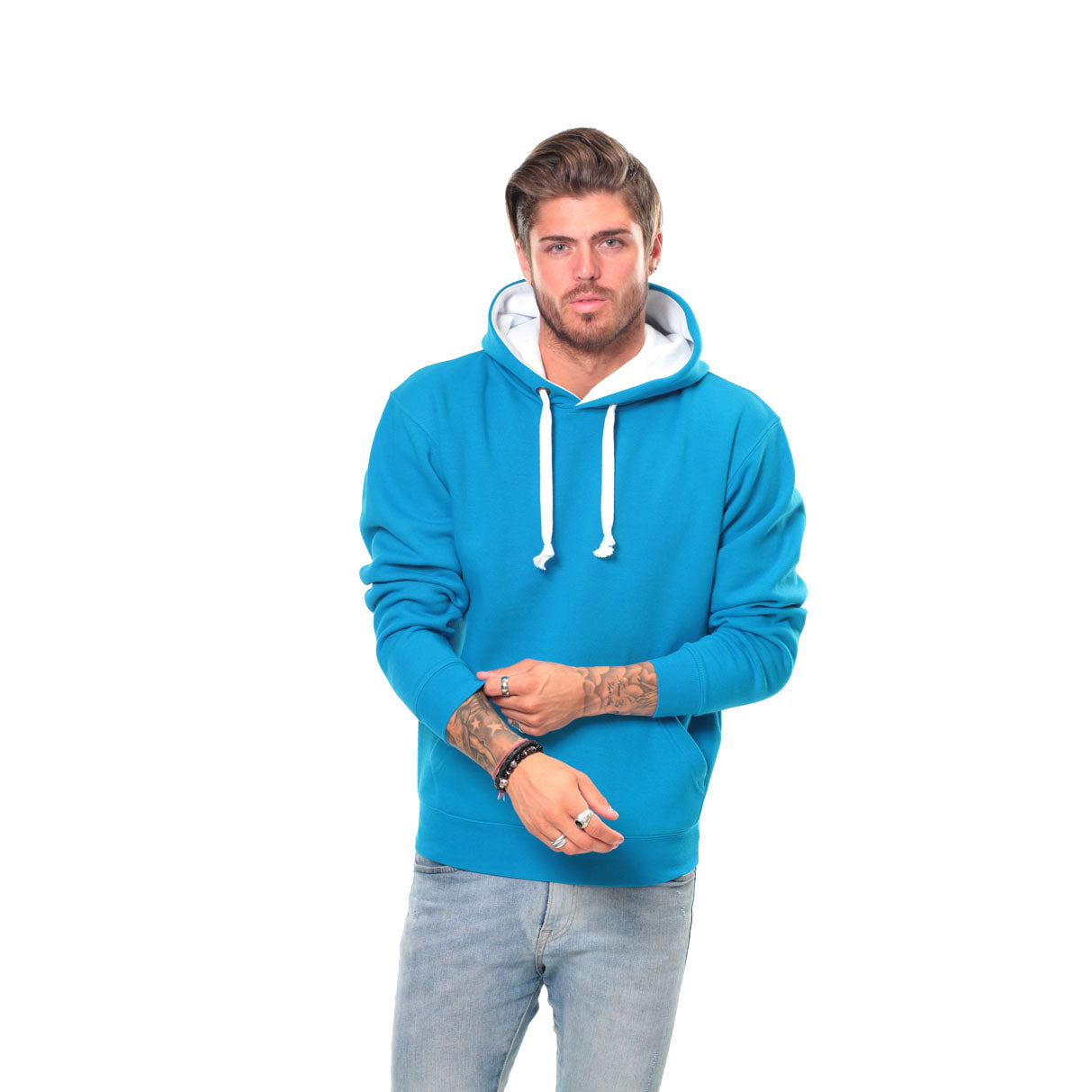 W73 Eclipse Premium Contrast Hoodie